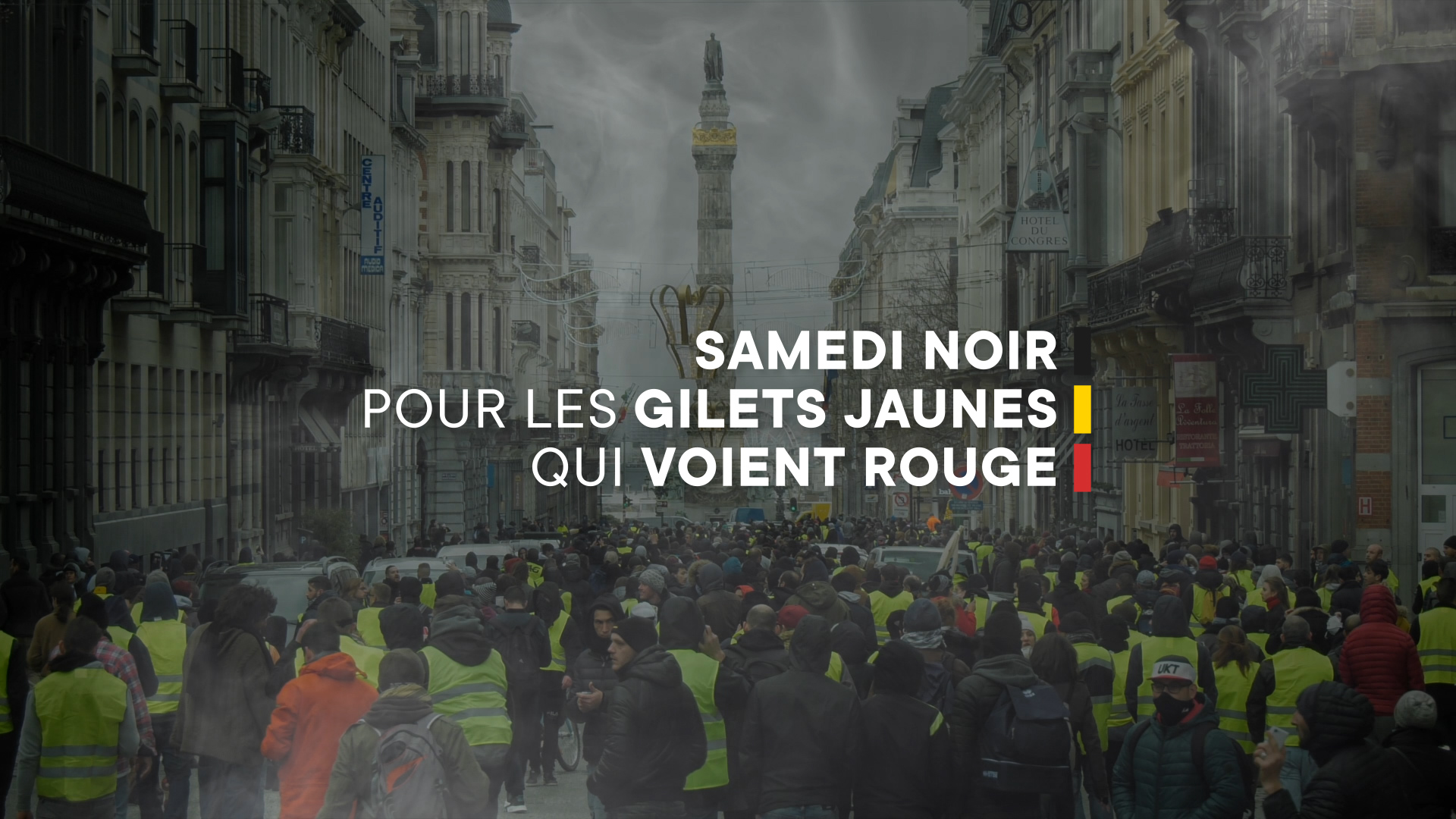 Samedi noir pour les gilets jaunes qui voient rouge